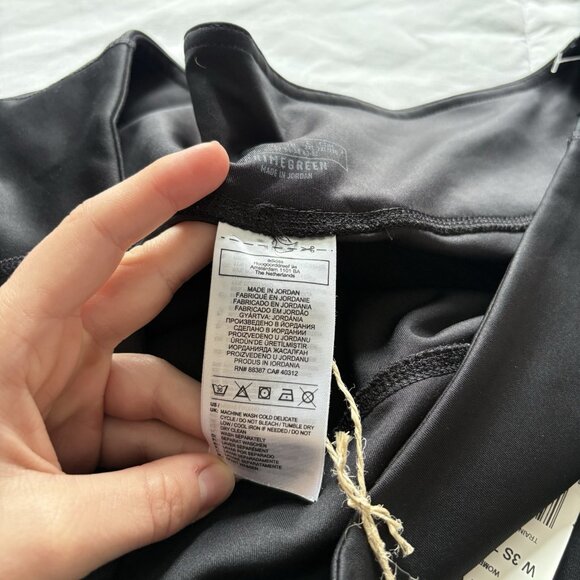 NWT Adidas Womens Size 2XL Pants Black Leggings Breathable Workout Pockets - Picture 7 of 9